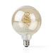 SmartLife LED Filamentlamp | Wi-Fi | E27 | 360 lm | 4.9 W | Warm tot Koel Wit | 1800 - 6500 K | Glas | Android™ / IOS | Globe | 1 Stuks
