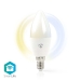 WIFILRW10E14 SmartLife LED Bulb | Wi-Fi | E14 | 470 lm | 4.9 W | Warm tot Koel Wit | 2700 - 6500 K | Energieklasse: F | Android™ / IOS | Kaars | 1 Stuks