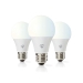 SmartLife LED Bulb | Wi-Fi | E27 | 806 lm | 9 W | Warm tot Koel Wit | 2700 - 6500 K | Android™ / IOS | Peer | 3 Stuks