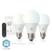 SmartLife LED Bulb | Wi-Fi | E27 | 806 lm | 9 W | Warm tot Koel Wit | 2700 - 6500 K | Android™ / IOS | Peer | 3 Stuks