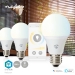 SmartLife LED Bulb | Wi-Fi | E27 | 806 lm | 9 W | Warm tot Koel Wit | 2700 - 6500 K | Android™ / IOS | Peer | 3 Stuks