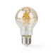 SmartLife LED Filamentlamp | Wi-Fi | E27 | 350 lm | 5.5 W | Koel Wit / Warm Wit | 1800 - 6500 K | Glas | Android™ / IOS | A60 | 1 Stuks