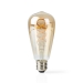 SmartLife LED Filamentlamp | Wi-Fi | E27 | 350 lm | 5.5 W | Koel Wit / Warm Wit | 1800 - 6500 K | Glas | Android™ / IOS | ST64