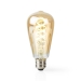 SmartLife LED Filamentlamp | Wi-Fi | E27 | 350 lm | 5.5 W | Koel Wit / Warm Wit | 1800 - 6500 K | Glas | Android™ / IOS | ST64