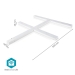 SmartLife Decoratieve Verlichting | Wand Bar | Wi-Fi | RGBIC / Warm Wit | Android™