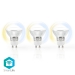 WIFILW30CRGU10 Wi-Fi Smart LED-Lamp | Warm tot Koel Wit | GU10 | 3-Pack