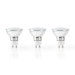 Wi-Fi Smart LED-Lamp | Warm Wit | GU10 | 3-Pack