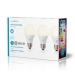 Wi-Fi Smart LED-Lamp | Warm Wit | E27 | 3-Pack