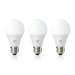 3 Stuks SmartLife LED Bulb | Wi-Fi | E27 | 9 W | Warm Wit / Koel Wit | 2700 - 6500 K | Energieklasse: A+ | Android™ & iOS | A60