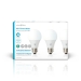 3 Stuks SmartLife LED Bulb | Wi-Fi | E27 | 9 W | Warm Wit / Koel Wit | 2700 - 6500 K | Energieklasse: A+ | Android™ & iOS | A60