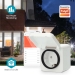 SmartLife Slimme Stekker | Wi-Fi | IP44 | 3680 W | Randaarde stekker | -25 - 55 °C | Android™ / IOS | Grijs / Wit | 1 Stuks