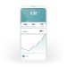 SmartLife Luchtkwaliteitsmonitor | Wi-Fi | Temperatuur / Vluchtige organische stoffen (VOS) / Vochtigheid | Android™ / IOS | Wit