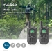 Walkie talkie Set | 2 Handsets | Tot 5 km | Frequentiekanalen: 8 | PTT / VOX | tot 2,5 uur | Zwart