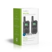 Walkie talkie Set | 2 Handsets | Tot 5 km | Frequentiekanalen: 8 | PTT / VOX | tot 2,5 uur | Zwart