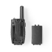 Walkie talkie Set | 2 Handsets | Tot 8 km | Frequentiekanalen: 8 | PTT / VOX | tot 2,5 uur | Koptelefoonoutput | Zwart