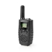 Walkie talkie Set | 2 Handsets | Tot 8 km | Frequentiekanalen: 8 | PTT / VOX | tot 2,5 uur | Koptelefoonoutput | Zwart