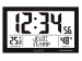 WS8013 LA CROSSE - DCF-KLOK MET KALENDER, TEMPERATUUR, VOCHTIGHEID EN ALARM - 37 x 27 x 2,4 cm