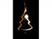 XML34 LEDSLINGER - KERSTBOMEN (HOUT)- 10 LEDs - WARMWIT