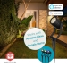 Smartlife Buitenlamp | 3 x 90 lm | Zigbee 3.0 | 3 x 3 W | RGB | 2700 K | Aluminium | Android™ / IOS